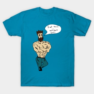 Overly Manly Man- Tacos T-Shirt